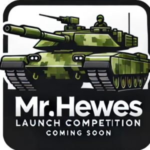 Mr.Hewes launch competition special image depicting a tank